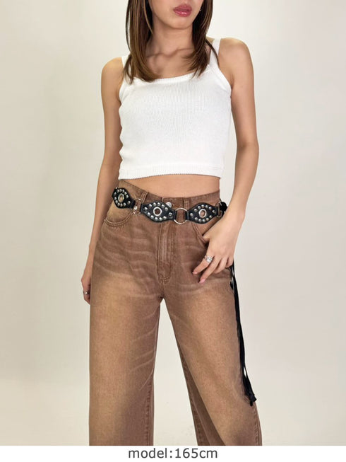 サマーニットキャミトップ