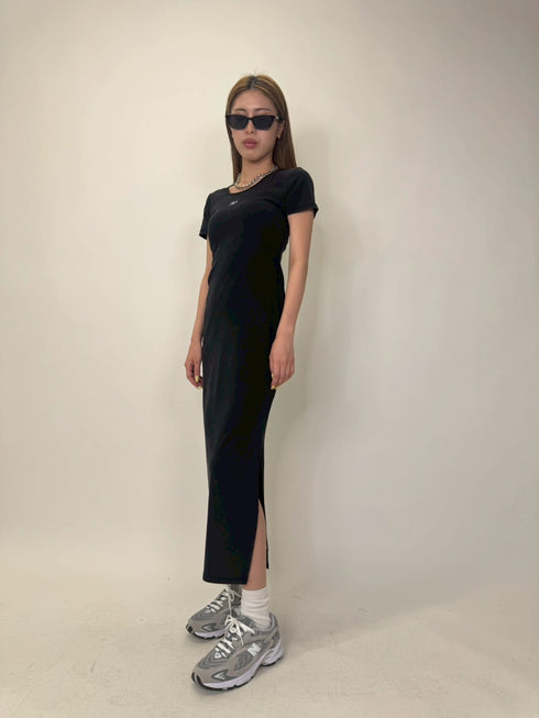 加工タイトロングワンピース