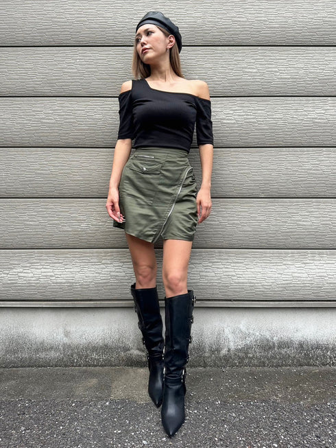 MA-1風ミニスカート