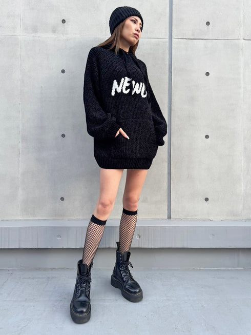 NEWLYモールニットトップ