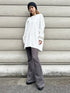 ロゴ刺繍加工風スウェットパンツ