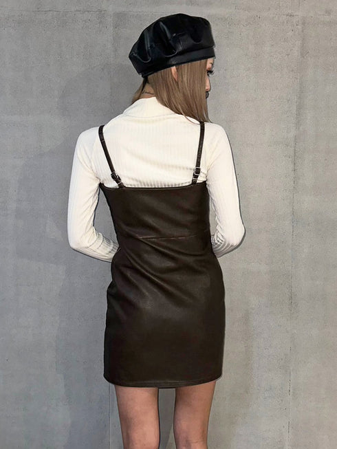 ロゴプリントニットソートップス