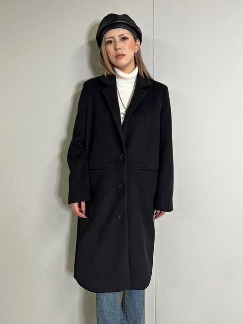 3釦Iラインチェスターコート