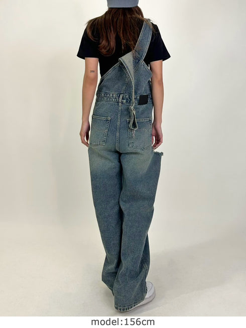 ヴィンテージデニムオーバーオール