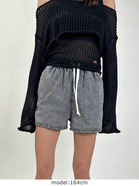 ケミカルショートパンツ