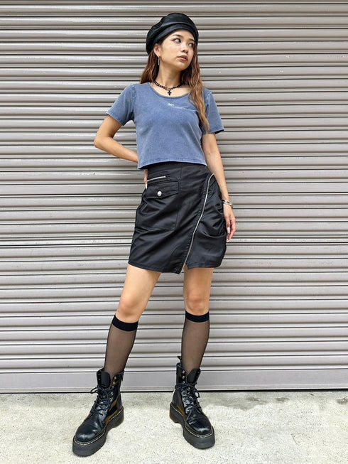 MA-1風ミニスカート