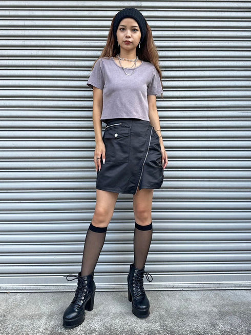 MA-1風ミニスカート