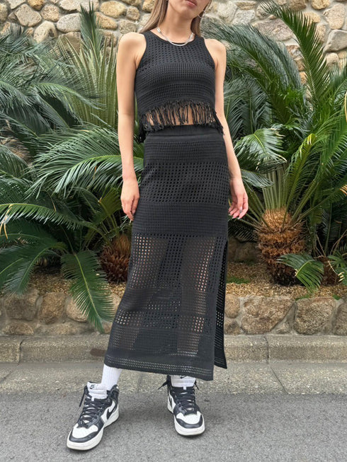 クロシェ編みセットアップ