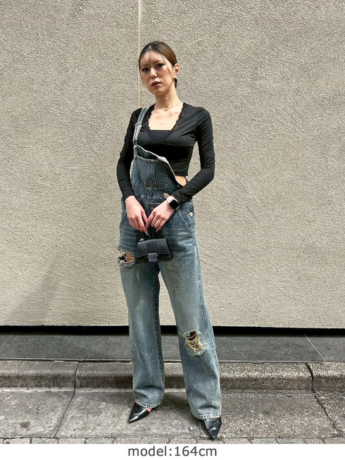 ヴィンテージデニムオーバーオール