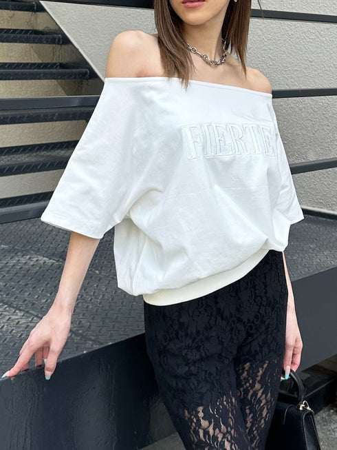 FIERTE オフショルトップス