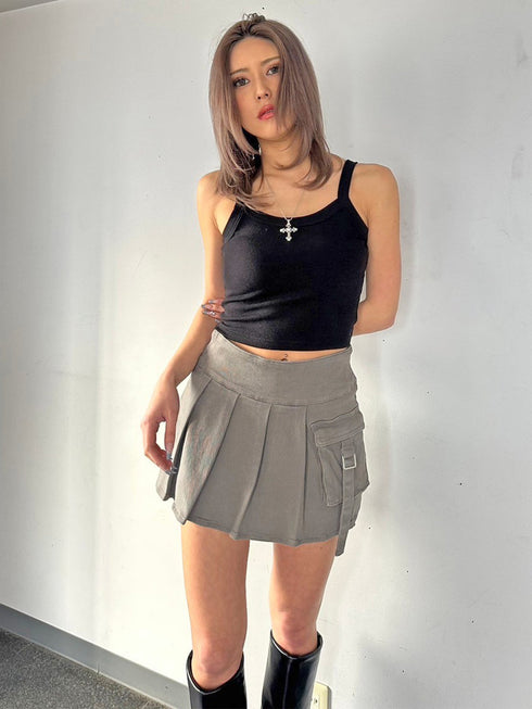 リブパイピングキャミトップス