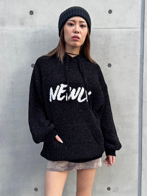 NEWLYモールニットトップ