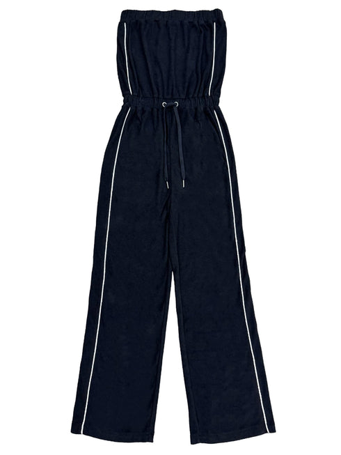 ポケットロゴパイルベアオールインワン