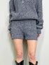 MIXニットショートパンツ