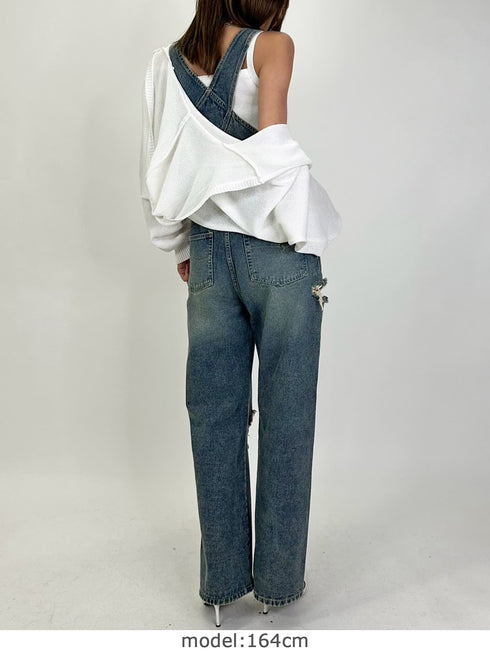 ヴィンテージデニムオーバーオール