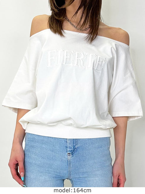 FIERTE オフショルトップス