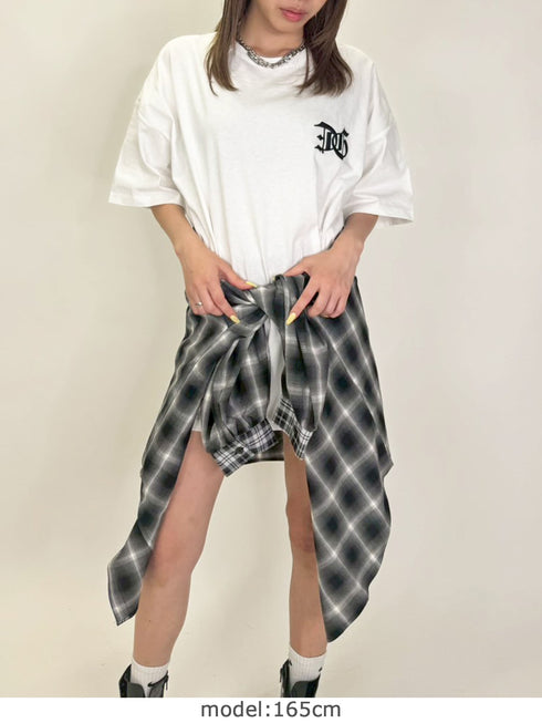 BIG刺繍ユニセックスTシャツⅢ