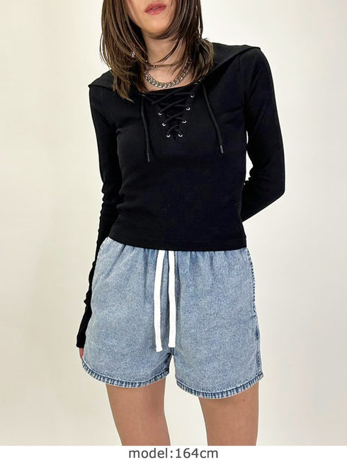 ケミカルショートパンツ