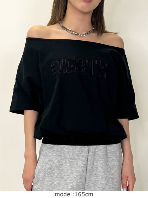 FIERTE オフショルトップス