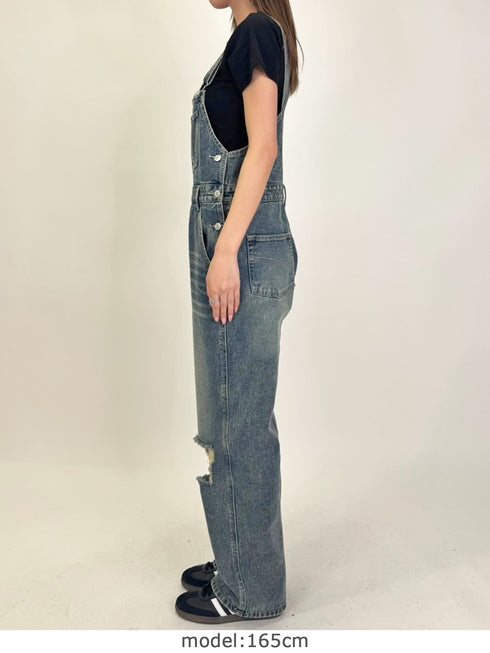 ヴィンテージデニムオーバーオール