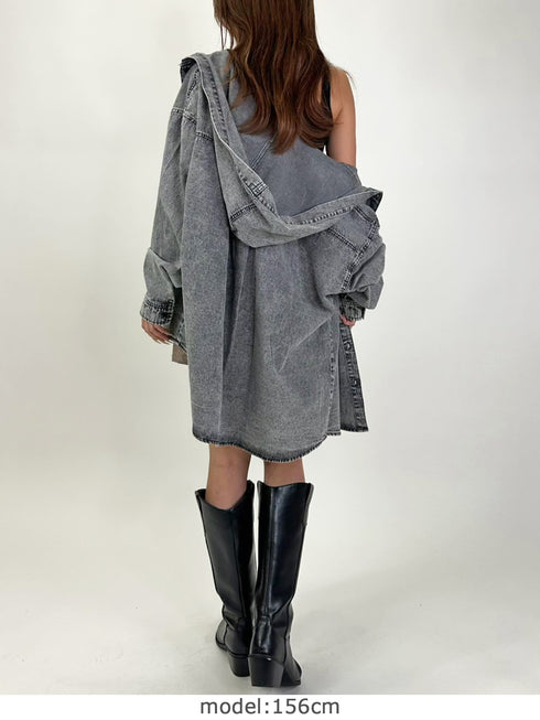 ケミカルフードシャツ