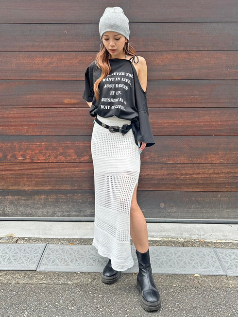 クロシェ編みセットアップ