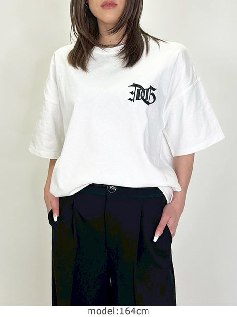 BIG刺繍ユニセックスTシャツⅢ