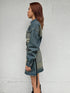 ヴィンテージ加工デニムワンピース
