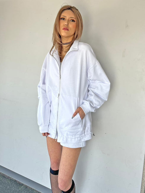 スタンドネックスウェットセットアップ