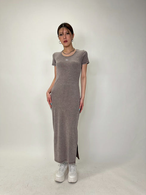 加工タイトロングワンピース