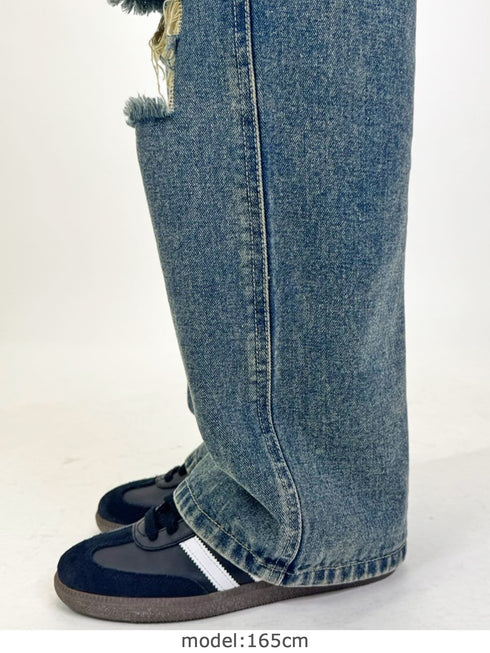 ヴィンテージデニムオーバーオール