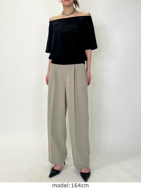 FIERTE オフショルトップス