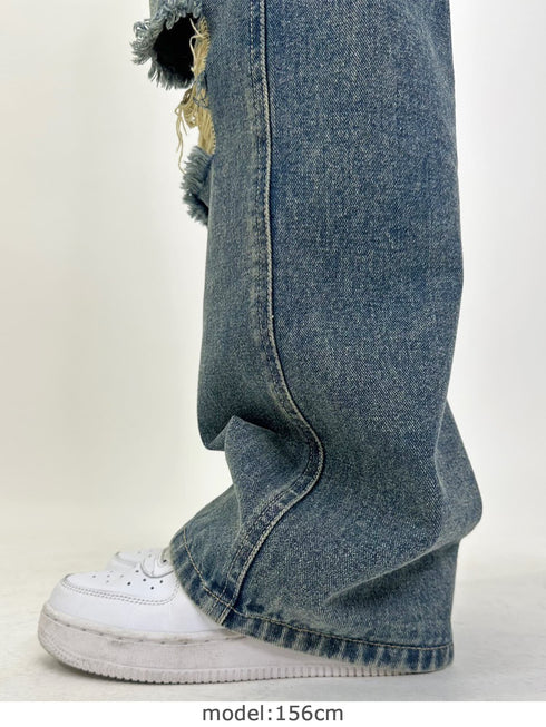 ヴィンテージデニムオーバーオール