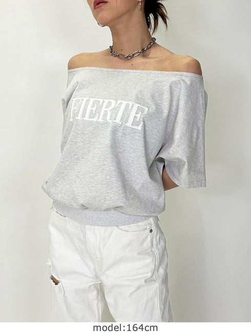 FIERTE オフショルトップス