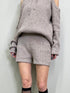 MIXニットショートパンツ