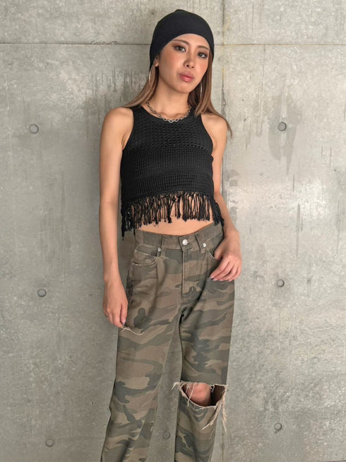 クロシェ編みセットアップ