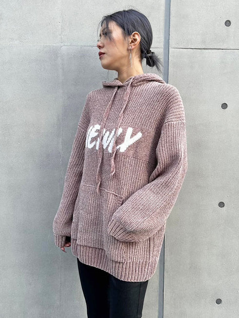 NEWLYモールニットトップ