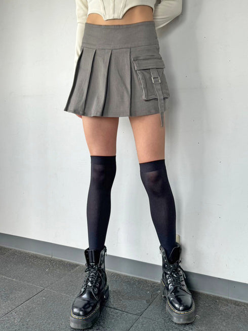 カーゴポケットプリーツスカートⅡ