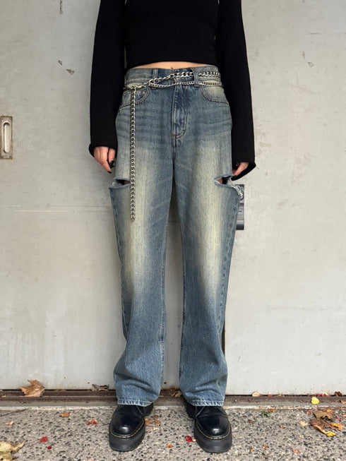 EGヴィンテージストレートパンツ