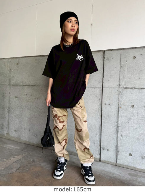 BIG刺繍ユニセックスTシャツⅢ