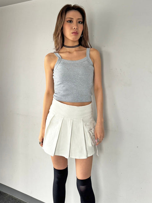 リブパイピングキャミトップス