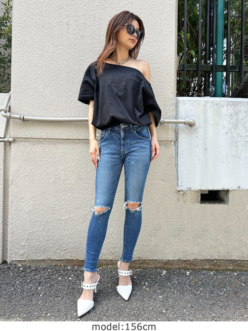 FIERTE オフショルトップス