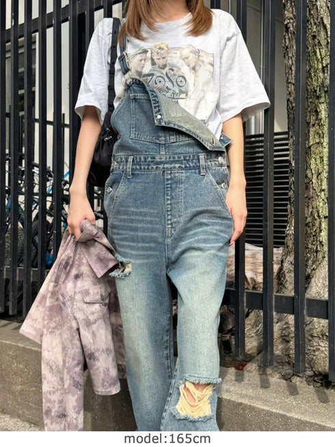 ヴィンテージデニムオーバーオール