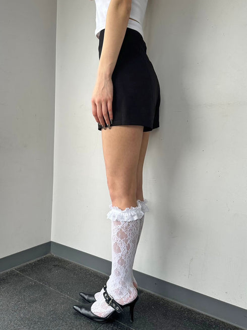 ハイウエストショートパンツ