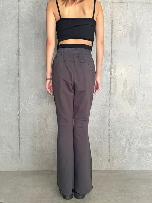 ロゴ刺繍加工風スウェットパンツ