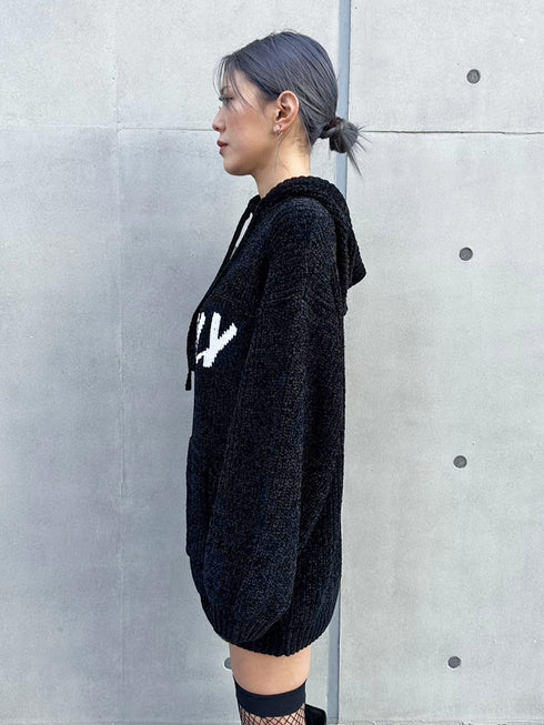 NEWLYモールニットトップ