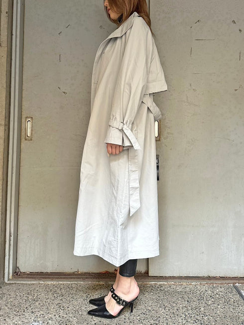 ナイロンロングコート