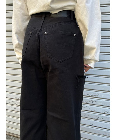 EG Blackツイルワイドパンツ