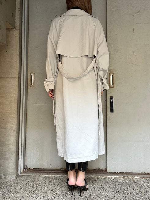 ナイロンロングコート