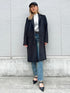 3釦Iラインチェスターコート